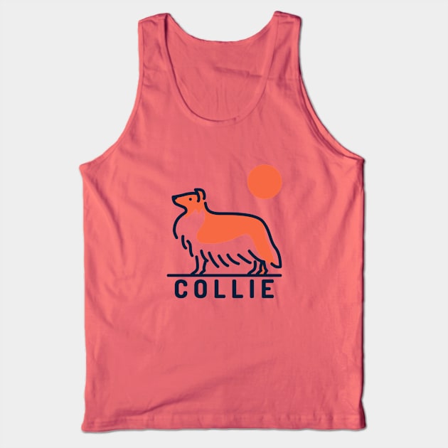 Collie / Collie Design / Dog lover / Collie Owner Gift Tank Top by Redboy